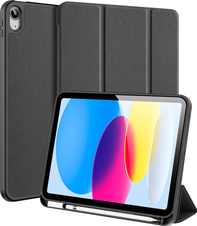Futrollë tableti Vario Series, kapak me magnet, kthehet në mbajtëse, gri e errët
