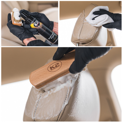 K2 SOFRANO FOAM PRO 200ml Leather cleansing and care foam