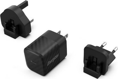 Karikues rrjeti Energizer Ultimate, GaN 20W PD, USB-C, i zi