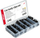 Set kapëse karrocerie AMIO 04735, 146 copë, plastikë, të zeza