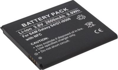 Bateri Ansmann 2600 mAh, për Samsung Galaxy S4 / GT-I9500 (1420-0008)