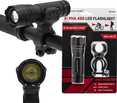 Elektrik dore Mactronic Falcon Eye Alpha Z, 450 lumen, IP65, i zi
