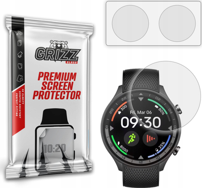 Заштита за екран GrizzGlass PaperScreen, за OnePlus Watch 2R, мат, сет 2 парчиња