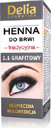 Ngjyrë për vetulla Delia Cosmetics, 1.1 Grafit