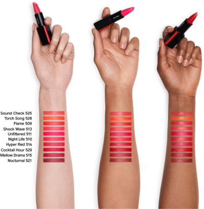Ruzh buzësh Shiseido Modern Matte Powder Lipstick, mat, i kuq