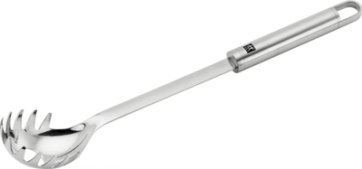 Lugë makaronash Zwilling Pro, 33 cm, çelik inox, argjendtë
