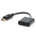 Adapter kabllo DisplayPort në HDMI Savio CL-55, 0.2 m, i zi