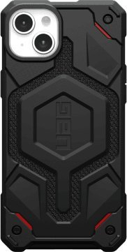 Mbështjellës telefoni UAG Monarch Pro Kevlar për iPhone 15 Plus 6.7", MagSafe, i zi
