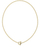 Varëse GUESS Gold Link Pavé T-Bar, ngjyrë ari