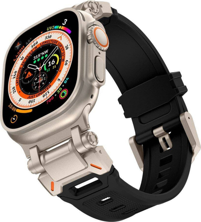 Rrip për smartwatch Tech-Protect Delta Pro, TPU, i zi