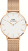Orë dore për femra Daniel Wellington Petite 36 Melrose DW00100305, ari rozë