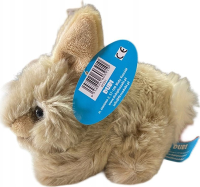 Lepur pelushi Dubi Rabbits, 16cm, me ca ngjyra bashkë