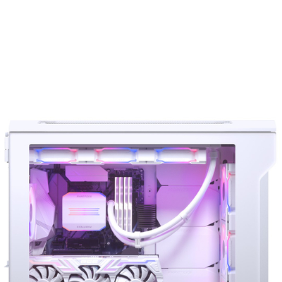 Ладилник со вода AiO Phanteks Glacier One 360D30, радијатор 360 mm, бел