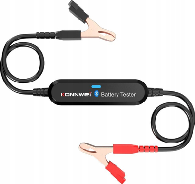 Tester baterie makinash Konnwei BK100, Bluetooth, 6–12V, i zi