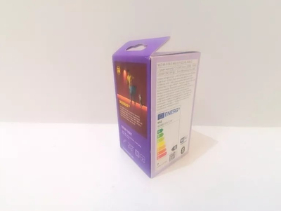 Llampë smart WiZ Filament A60, 40W, E27, RGB, e tejdukshme