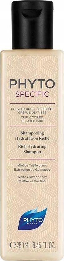 Shampo Phyto Specific Rich Hydrating, për hidratim të thellë, 250 ml, me ngjyrë krem