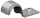 Mbajtëse kabllosh Bosch Professional PRO Metal EMS-28, metal, gri