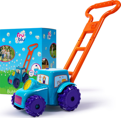 Lodër traktor me flluska Fru Blu TM Toys, depozit 0.4L, për kalamaj