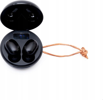 Kufje të vogla in-ear wireless CKMOVA MO2 B, Bluetooth 5.0, me mikrofon, të zeza
