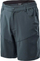 Shorts për fëmijë Hi-Tec Amilo 1/2 Jr, material sintetik, elemente reflektuese, gri