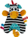 Kukull dore Mom’s Care Puppet Zebra, prej veluri të butë, shumëngjyrëshe