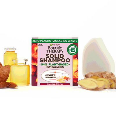 Shampo i ngurtë për flokë të dobët Garnier Botanic Therapy (Ginger Recovery) 60 g