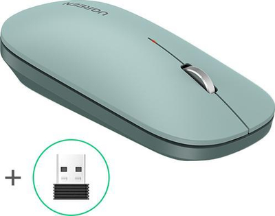 Mouse pa tela Ugreen MU001, ergonomik, i heshtur, i zi