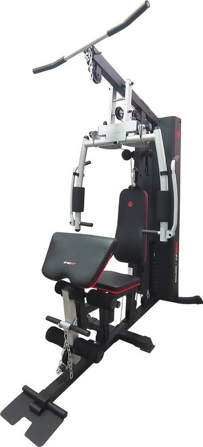 Multifunksional fitnesi Thor Enero Fit Multi gym 5500, stacion i plotë trajnimi, për përdorim në shtëpi, gri