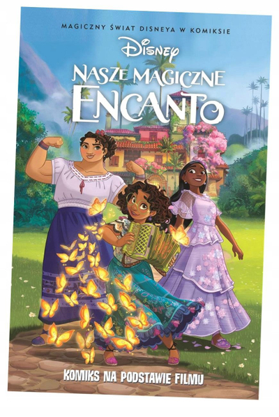 Libër komik Disney Magical World of Disney in Comics Our Magical Encanto, për fëmijë, shumëngjyrësh
