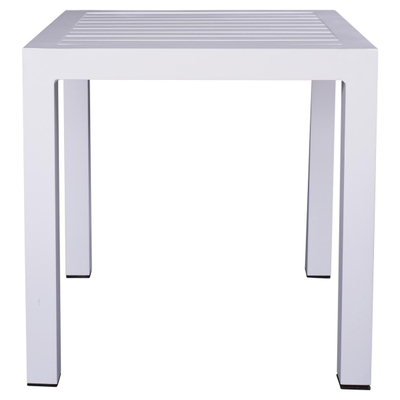 Tavolinë alumini 45×45×45.5 cm (HM5402.01), bardhë