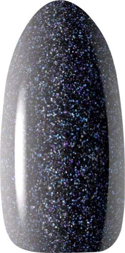 Lак гел полутраен Claresa Galaxy Black, Soak Off, ефект црна галаксија
