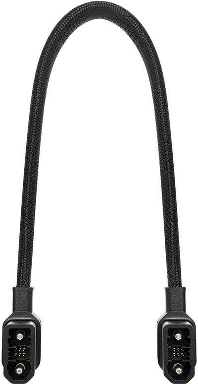 Kabllo baterie EcoFlow DELTA 3 Extra, 0.4m, për bateri shtesë, e zezë