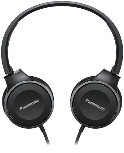 Слушалки Panasonic RP-HF100ME-K, на уво, со кабел, црни