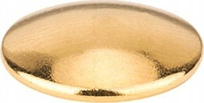 Buton shkrepjeje për aparat Gold Brass Soft, 10mm, ngjitës, ngjyrë ari