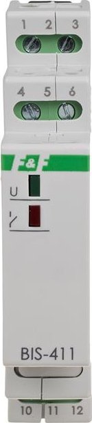 Rele bistabile Zamel BIS-411M, 1P 16A, 24V AC/DC, me memorie