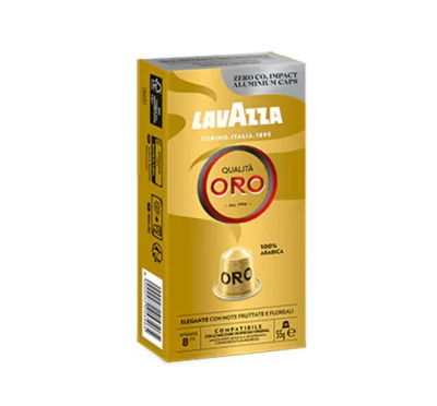 Lavazza Qualita Oro, përzierje kompatibile me Nespresso® (10 kapsula)