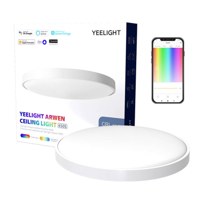 Plafonier tavani Yeelight Arwen 450S, LED, dritë ambientale, e bardhë