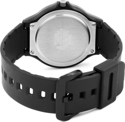 Orë dore Casio Standard MW240-7BV, analoge, mban ujë, e zezë
