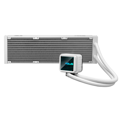 Ftohës uji për procesor ASUS Prime LC 360 ARGB White Edition, 360mm, 3x 120mm, i bardhë