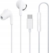 Kufje me kabllo Xiaomi Type C Earphones, USB C, me mikrofon, të bardha