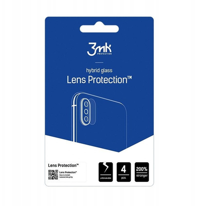 Заштита за камера 3mk Lens Protection за Realme Note 60, хибридно стакло, 0.16mm, проѕирно
