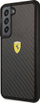Futlle telefoni Ferrari On Track Real Carbon FEHCS22SFCAK, për Samsung Galaxy S22, e zezë