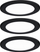 Set spote LED për mobilje Paulmann Furniture, 3x2.5W, 65mm, e zezë mat