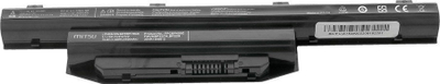 Bateri laptopi Mitsu për Fujitsu E753, 4400mAh 48Wh, 10.8V, e zezë