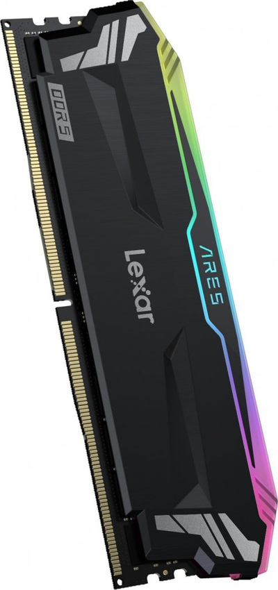 Memorie Lexar Ares RGB, DDR5, 32 GB, 6400 MHz, CL32, LD5EU016G-R6400GDLA