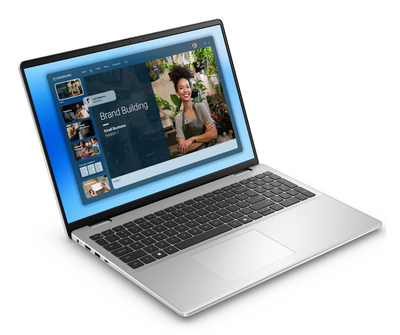 Laptop Dell DC16251, 16", Intel Core 5 120U, 16GB RAM, platinum