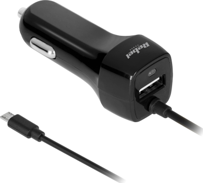 Karikues veture Rebel Micro USB, 5V 2.1A, 12 24V, i zi