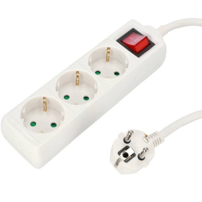 Zgjatues elektrik ATR 059024, 3 dalje, 5m, me çelës