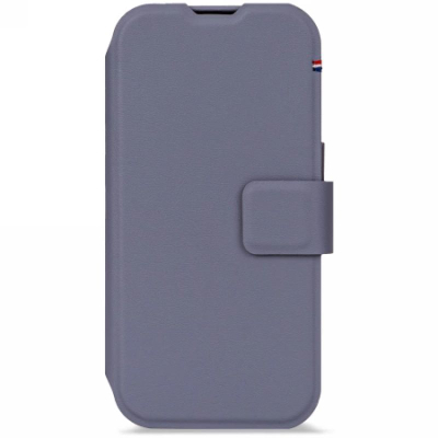 Futrollë telefoni Decoded MagSafe, iPhone 17 Pro Max, silikon i teksturuar, portofol, blu