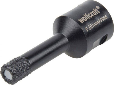 Sharrë cilindrike me diamant Wolfcraft WF5998000, M14, 10mm